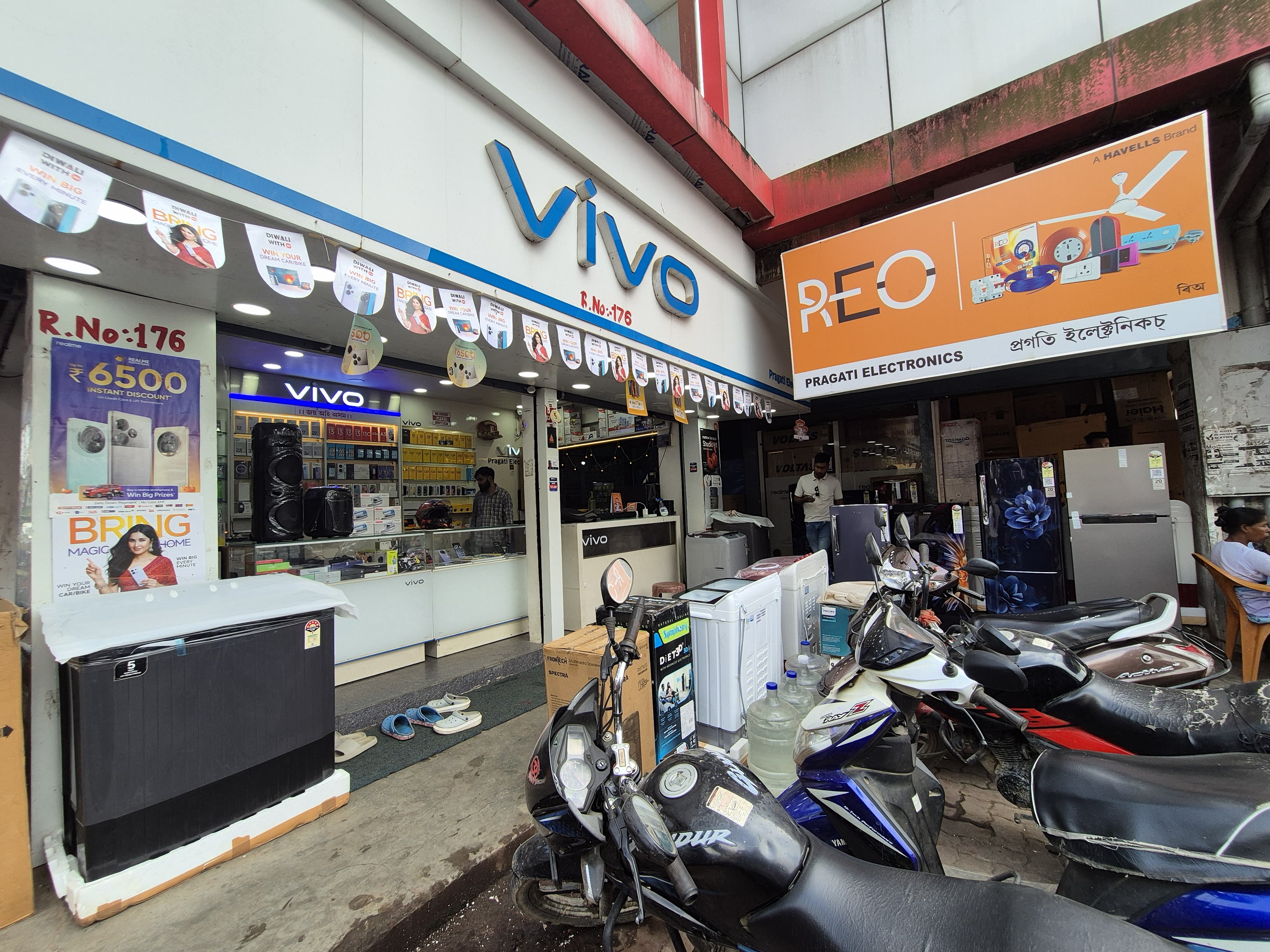 Pragati Electronics Store Interior